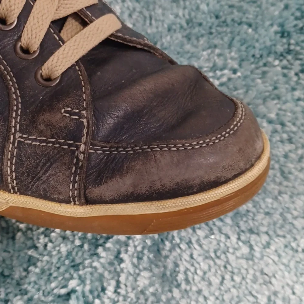 COLE HAAN Men's Blue Leather Sneakers size 9 M - Picture 8 of 16